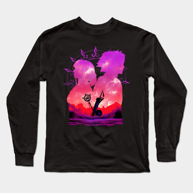 ​​stunning this is my story ffx Long Sleeve T-Shirt by SourKrispop